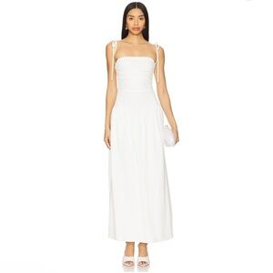 All The Ways Orelia White Maxi Dress